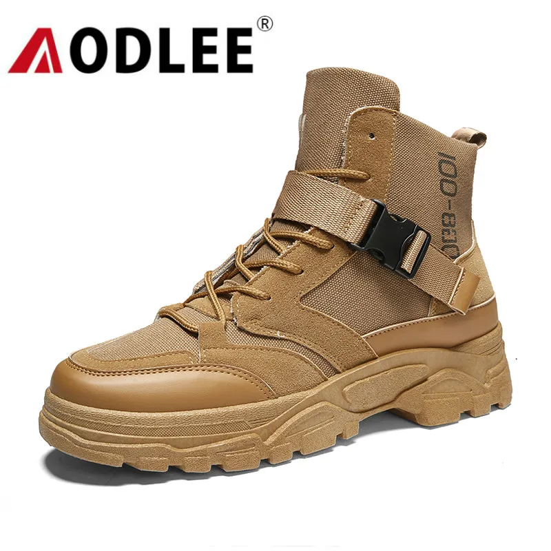 Зимние ботинки мужские повседневные уличные Ботинки martin с высоким берцем