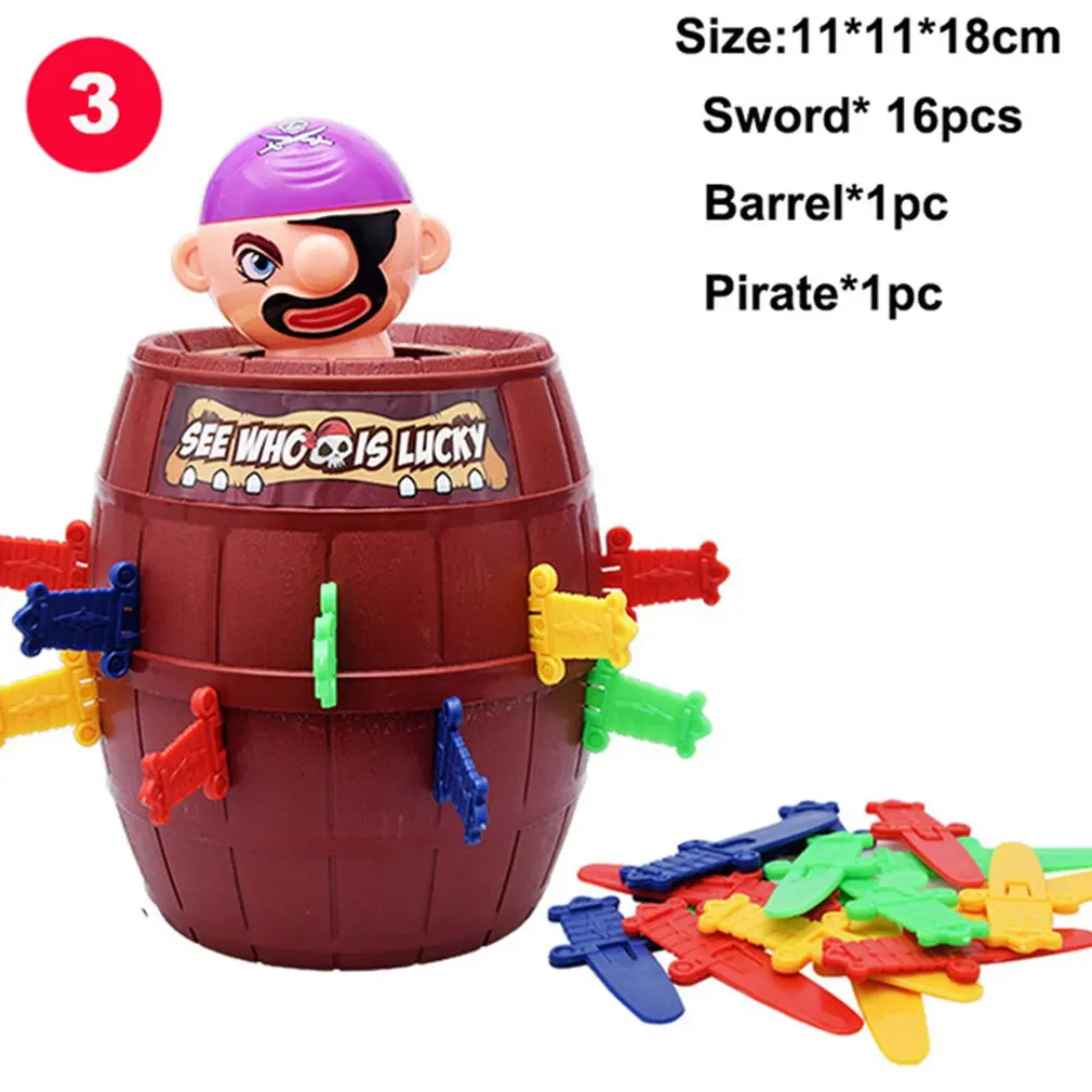 2020 Hot Sale Funny Novelty Kids Children Lucky Game Gadget Jokes Tricky Pirate Barrel Bucket Kiddie Toy Gifts | Игрушки и хобби