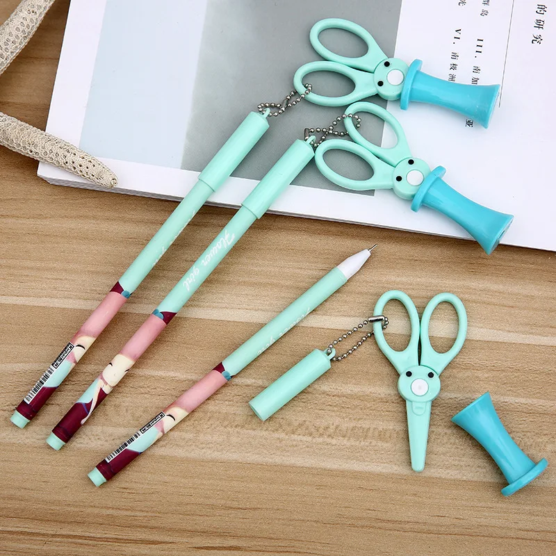 Платье с цветочным узором для девочек ножницами гелевая ручка подвеской 0 5 мм