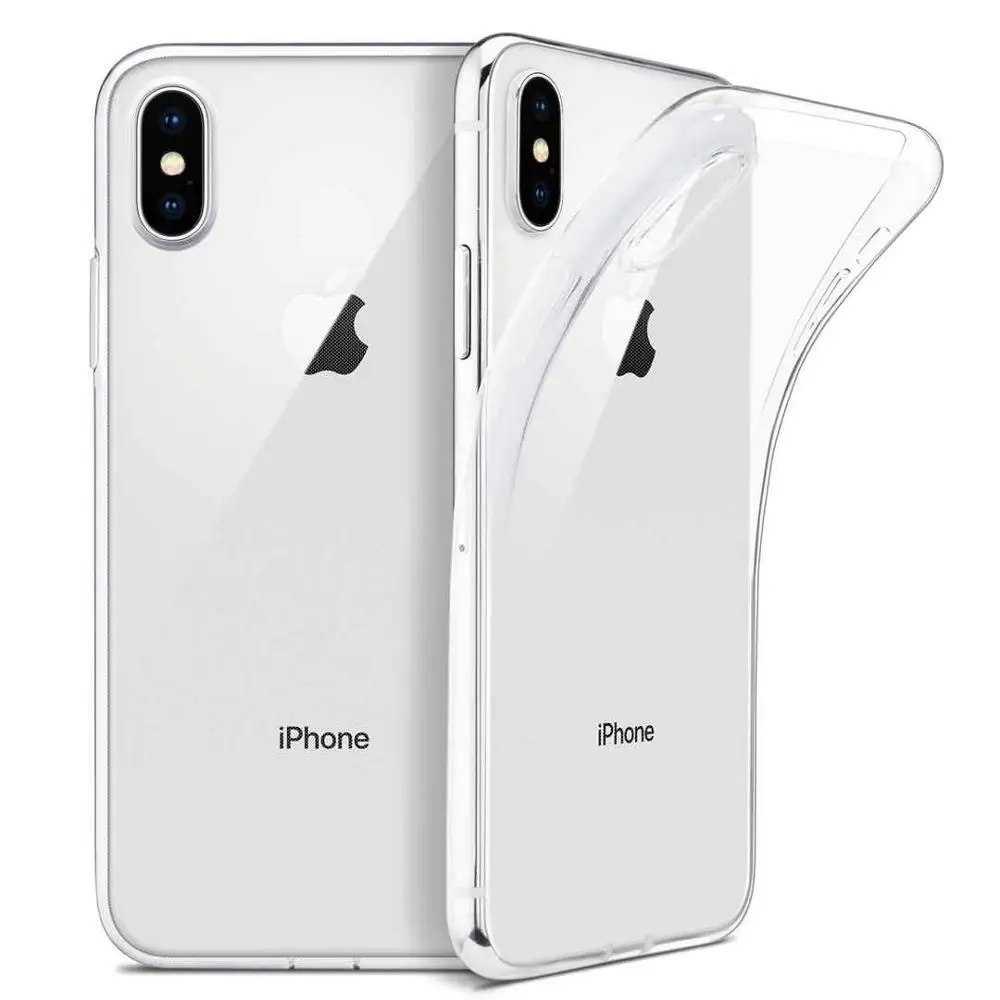 Прозрачный чехол для iPhone 7 Plus мягкий силиконовый из ТПУ 11 Pro Max XSMAX XR XS X 8 6 S |
