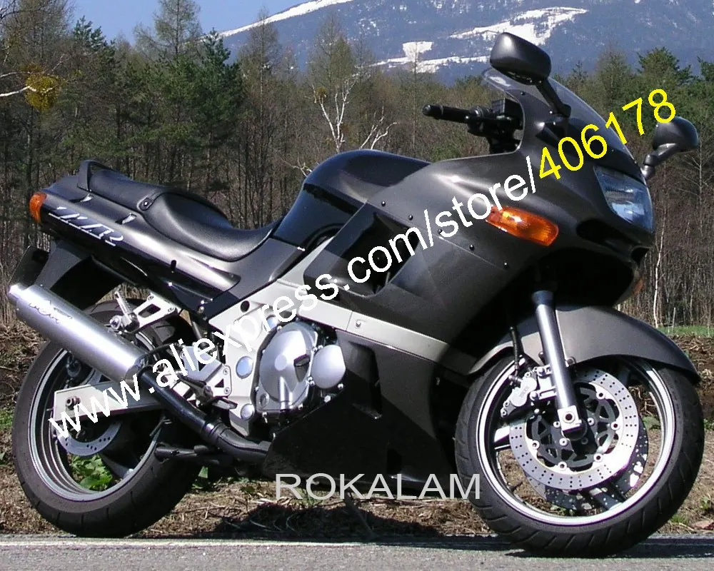 ZZR 400 пластмасса для Kawasaki Ninja 1993 2003 93 03 ZZR400 комплект обтекателей мотоциклов (литьё