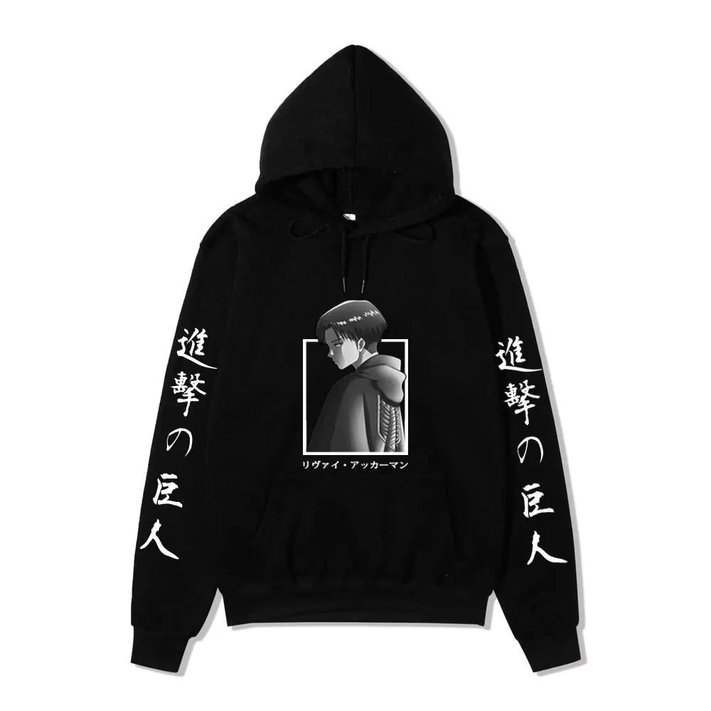 

Anime Attack On Titan hoodies male plus size Ulzzang Korea Oversized male hoddies 2020