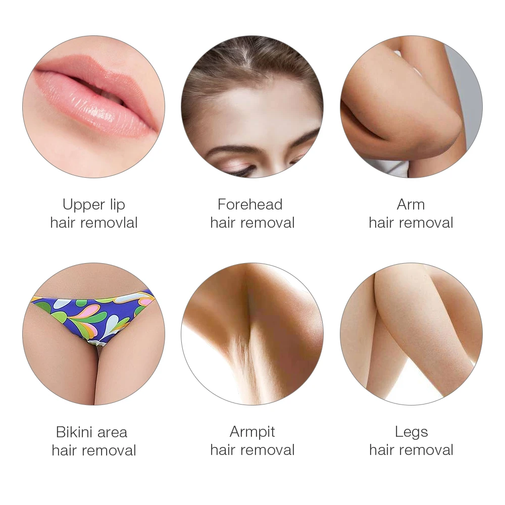 

Professional Single Handheld Depilatory Wax Hair Removal Machine with EU/US Plug Portable Epilator Roll On Depilatory Heater