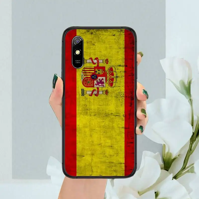 

Spain Spanish flag Phone Case For xiaomi Redmi 5 5A plus 7A 8 note 2 3 4 5 5A 6 7 GO K20 A2