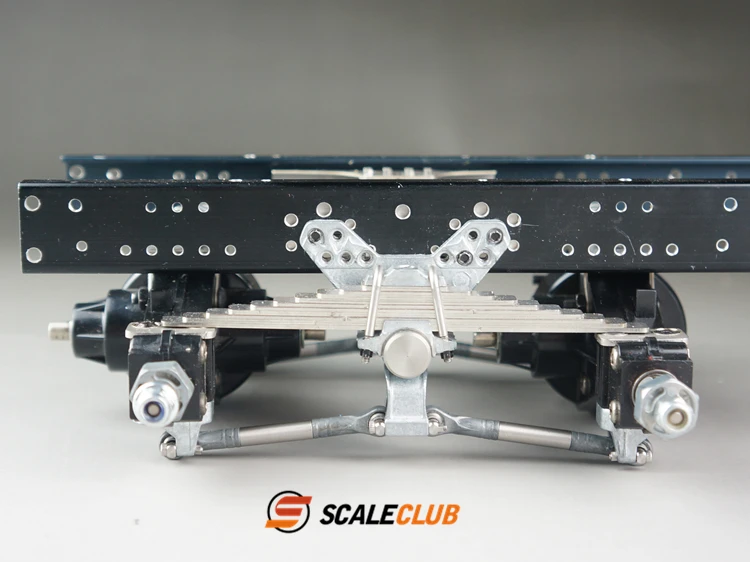 Scaleclub Tamiya 1/14 трактор грязевая головка имитация металла Двухосная задняя подвеска