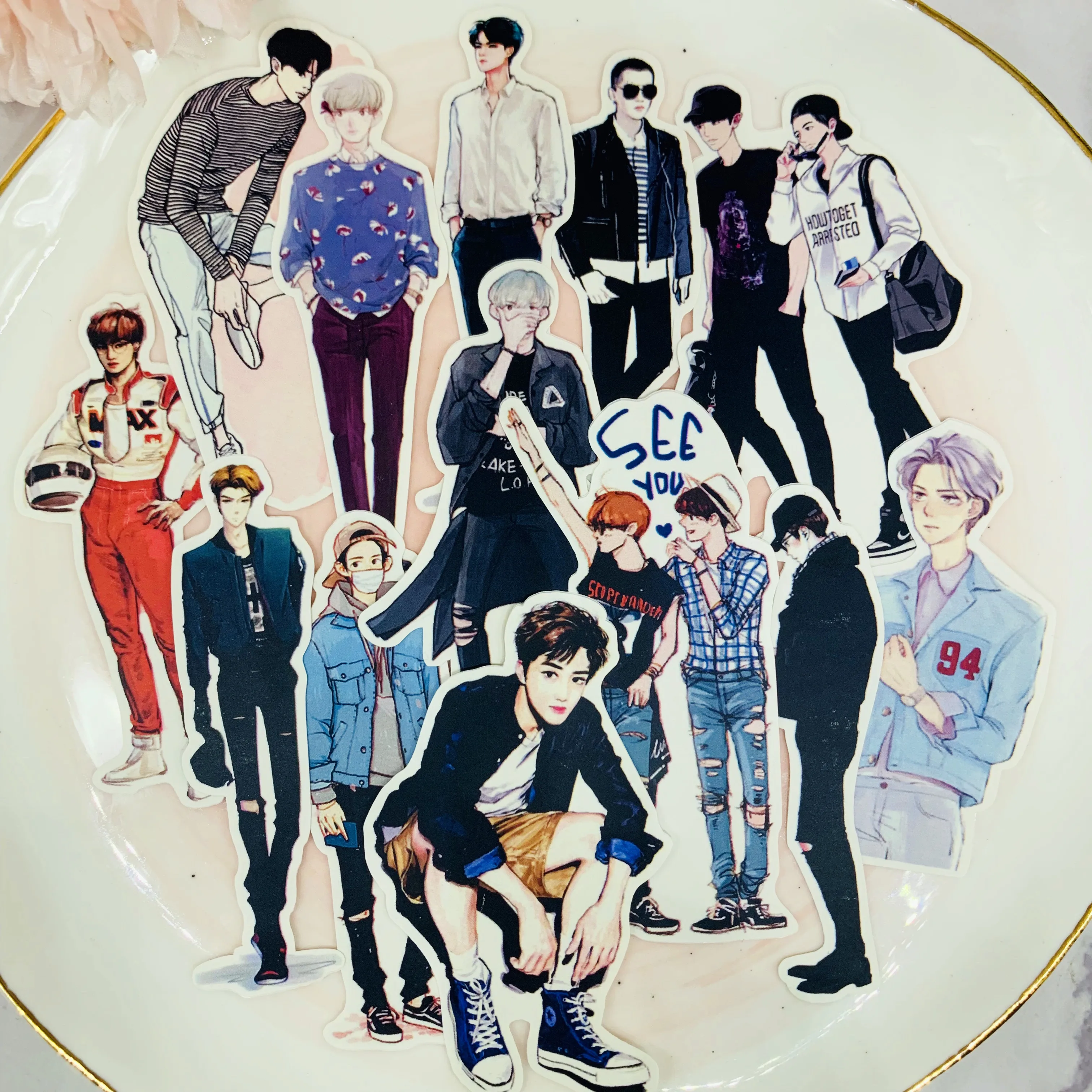 13 шт. наклейки на ноутбук для скрапбукинга|Наклейки творчества| |