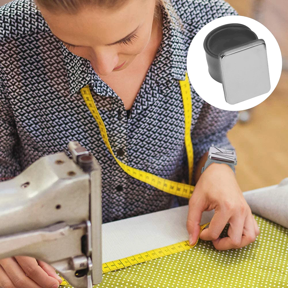 

Multicolor Magnetic Wrist Band With Needle Aspirator Bracelet DIY Magnetic Sewing Pins Pincushion Making Sewing Supplies