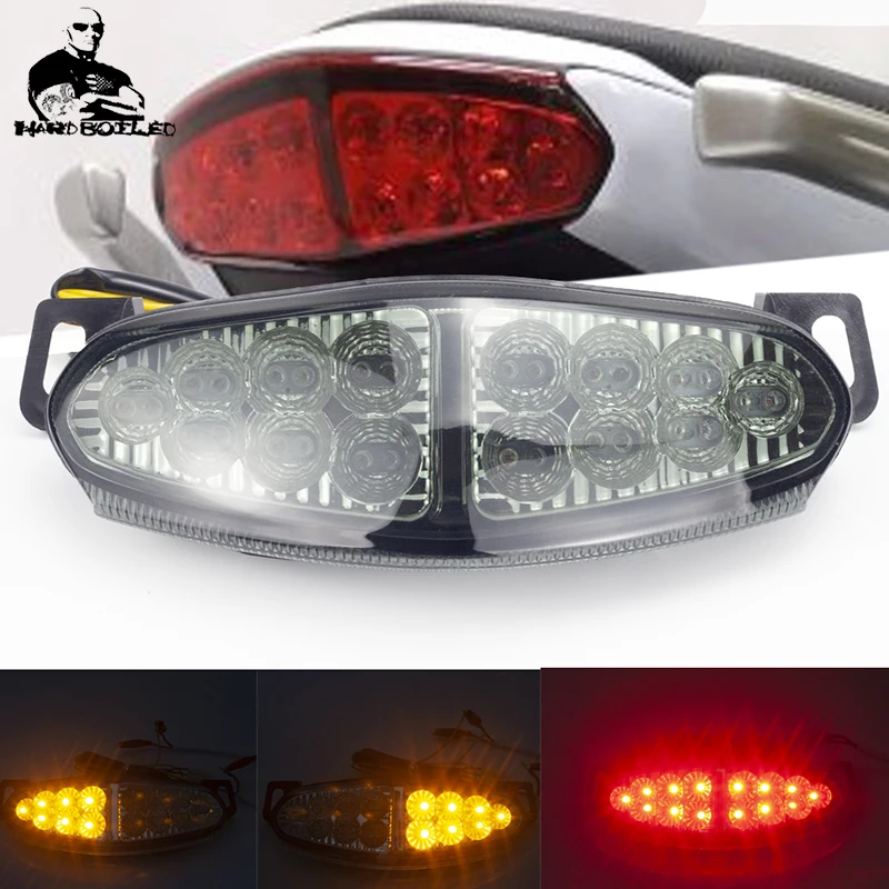 Для KAWASAKI ER-6N ER-6F ER6N ER6F NINJA 650R 2009 2010 2011 аксессуары Мотоциклетный задний светильник
