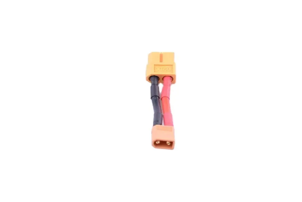 2 комплекта штекерных разъемов XT30 на гнездо XT60 адаптер 12AWG 40 мм|Детали и