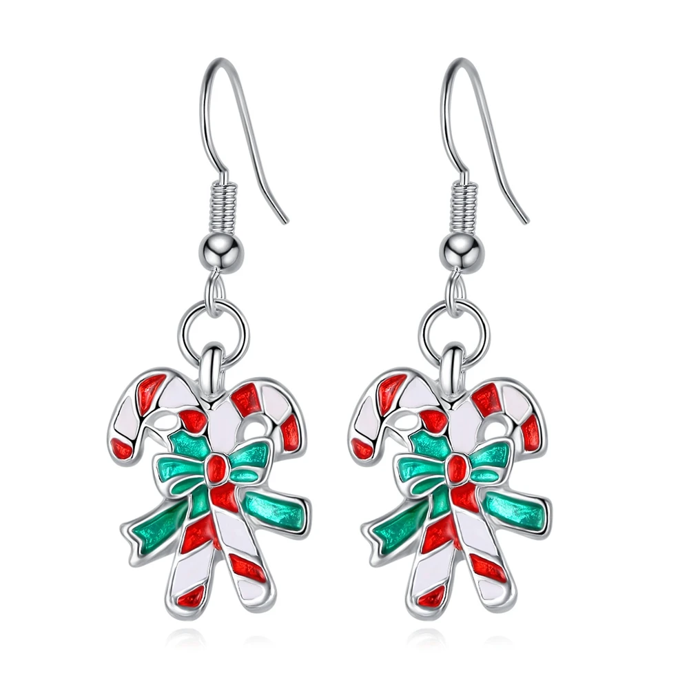 

Creative Beautiful Holiday Earrings Xmas Party Santa Claus Earrings Cute Earrings Christmas Women Decorations