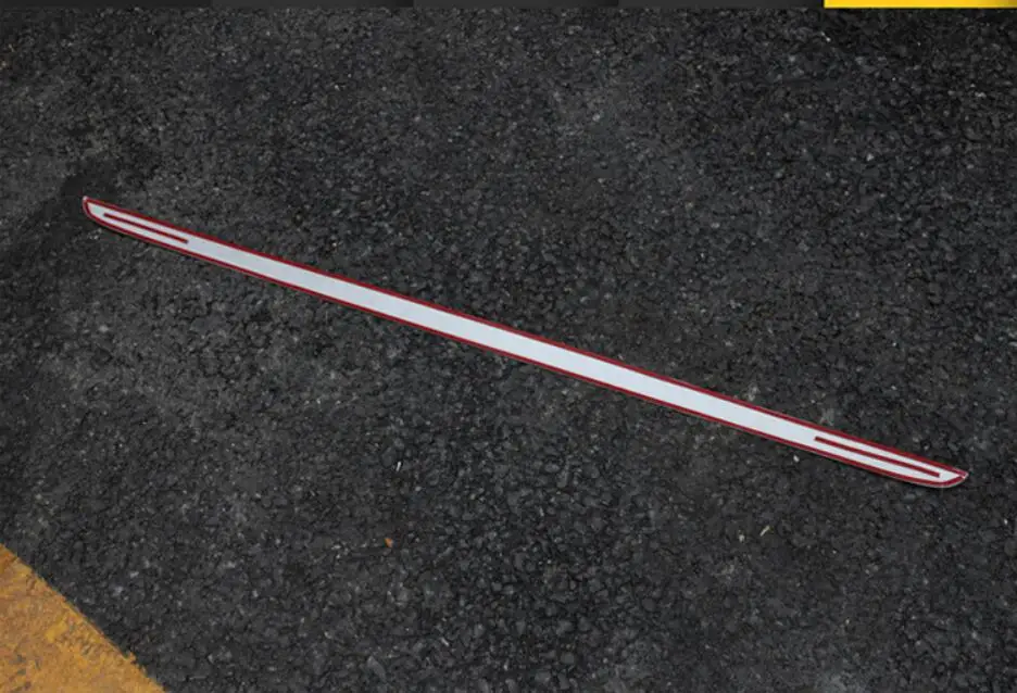 Хромированная накладка на крышку багажника из нержавеющей стали для Volkswagen VW Tiguan