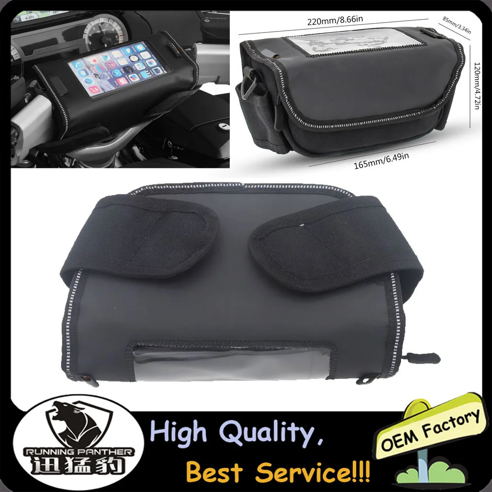 

Fashion motorcycle handlebar waterproof bag travel bag for BMW R1100R R1100RT R1150RT storage bag R 1100 R 1100 RT R 1150 RT