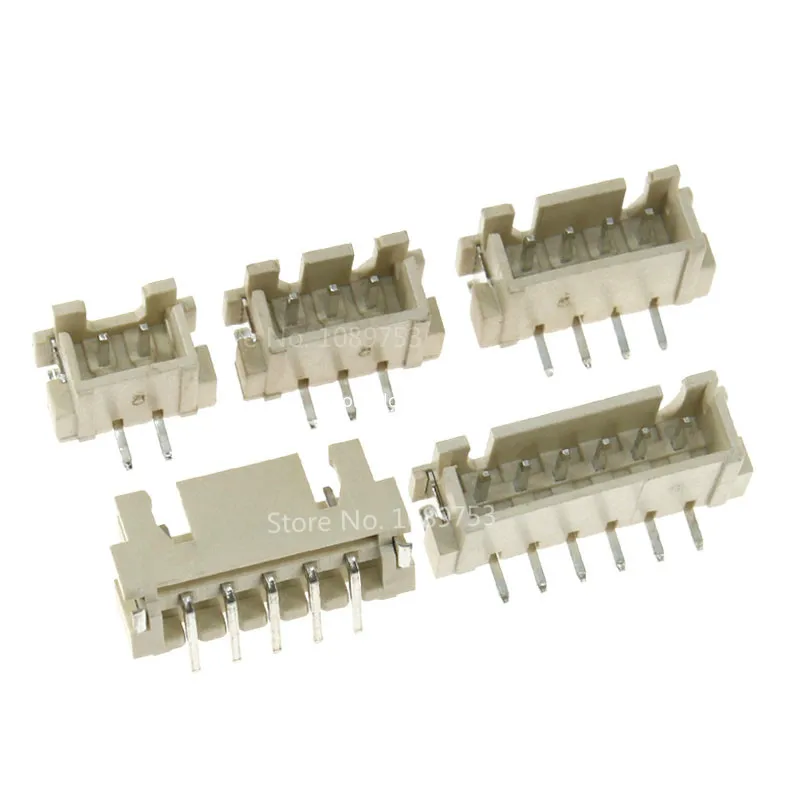 20 шт./лот вертикальные SMD коннекторы XH2.54 2P/3P/4P/5P/6P/7P/8P 2 54 мм|Соединители| |