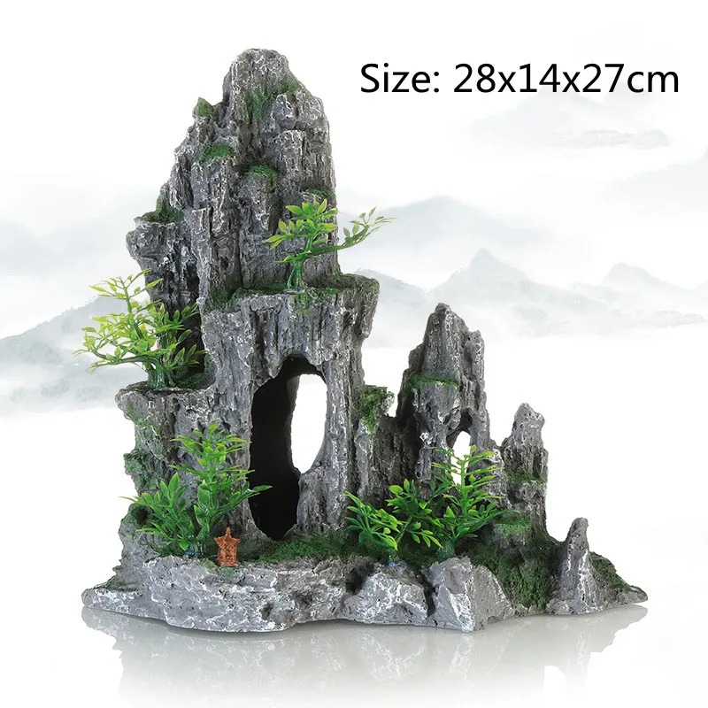 Украшение для аквариума 1 шт. искусственный камень аксессуары | Дом и сад