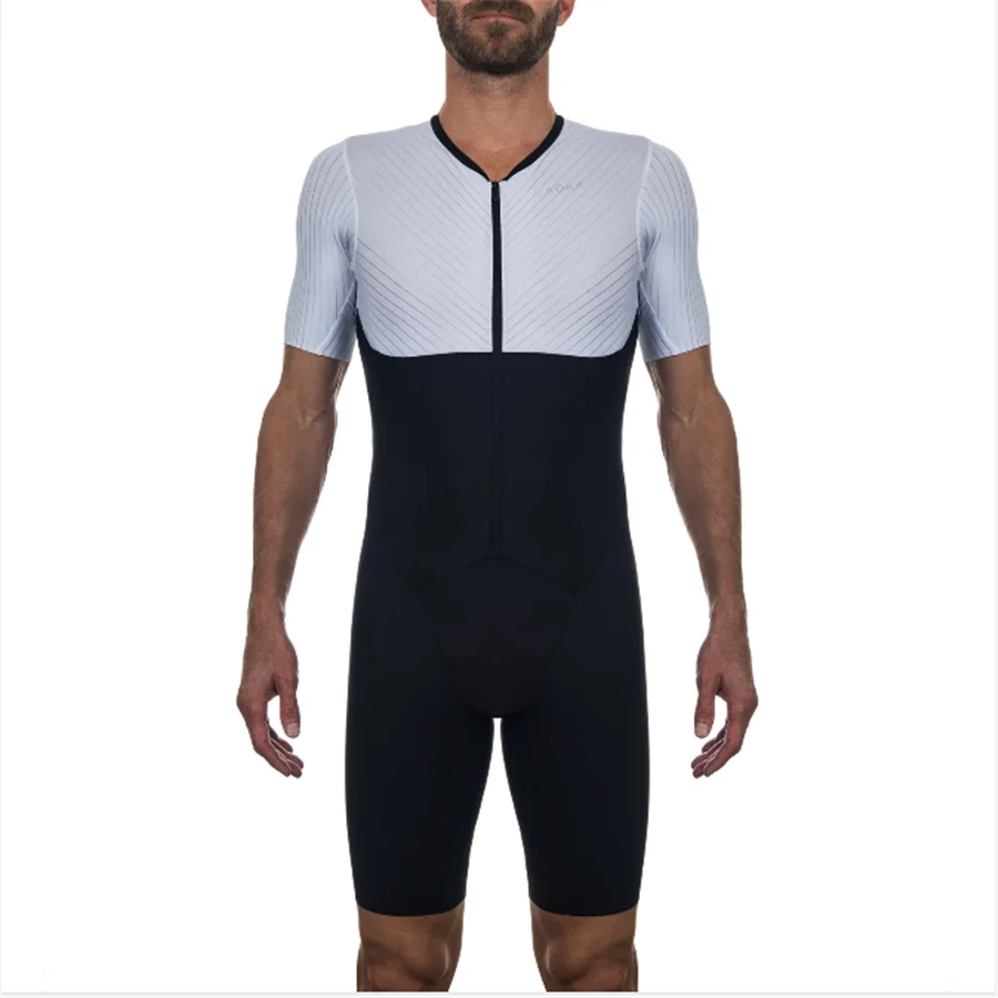 Roka Триатлон лето для мужчин короткий рукав Майо Велоспорт Джерси skinsuit ropa ciclismo rode