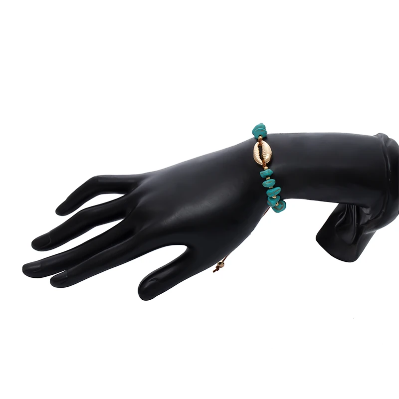 2019 Летний Новый браслет для мужчин и женщин в богемном стиле неровный голубой