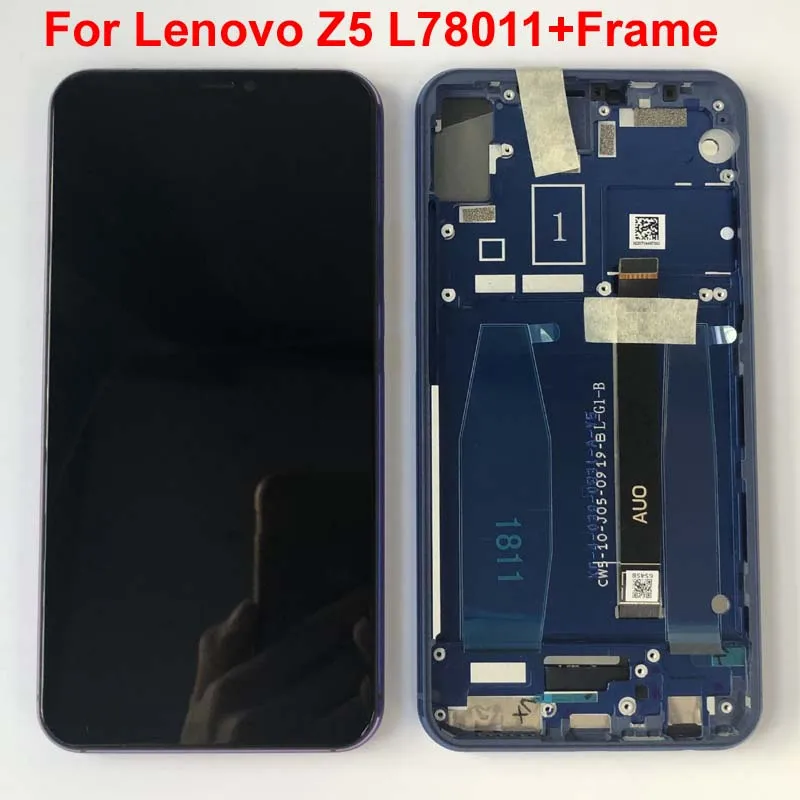 100% Новый оригинальный ЖК-дисплей для 6 2 &quotLenovo Z5 дигитайзер сенсорного экрана в