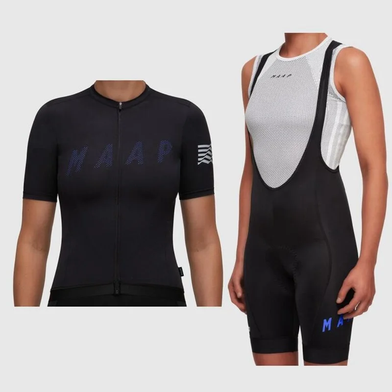 8 Ropa ciclismo Mujer Лето Pro Team maap Велоспорт Джерси короткий рукав Красивая велосипедная Толстовка для женщин езда на велосипеде Рубашки - Цвет: 8