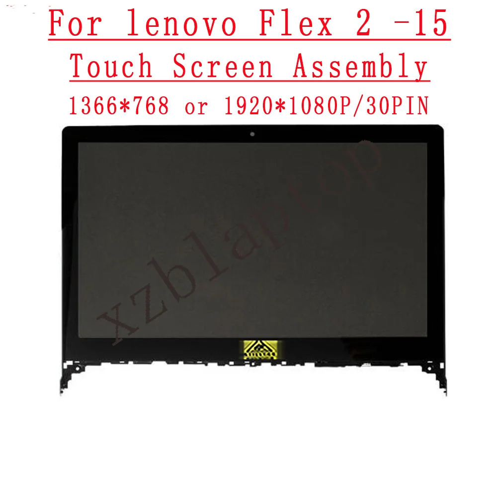 for flex 2 15 lenovo flex 2 15 80fk full hd 15 6 laptop lcd touch assemblies 5d10g18361 1366768 or 5d10f86071 fhd 19201080 free global shipping