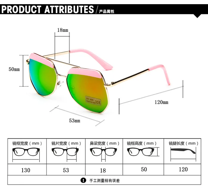 Классные детские солнцезащитные очки с оправой из сплава бровей Забавные милые