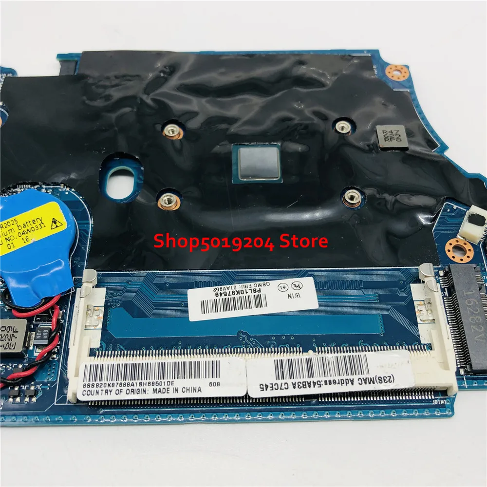 DALI8BMB6F0 N3150 01AV952   Lenovo ThinkPad YOGA 11E Chromebook placa