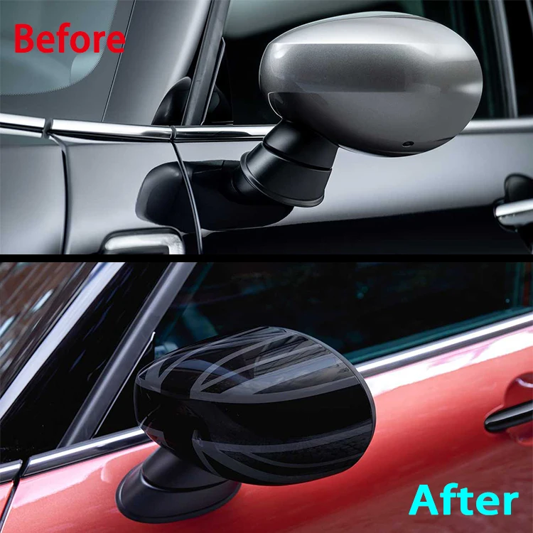 Брендовая Новинка боковой зеркальный чехол из АБС-пластика LCI Style JCW Union Jack для mini