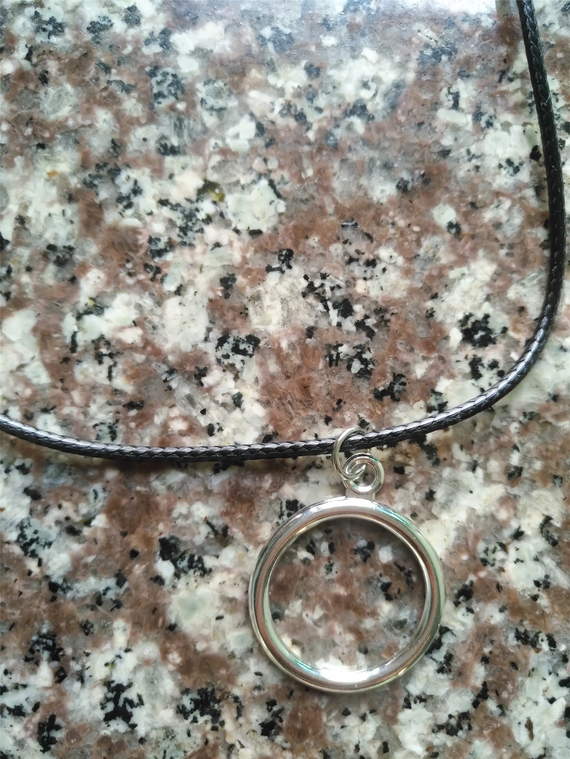 Новая Геометрическая пустотелая круглая подвеска ожерелье Открытый круг контур