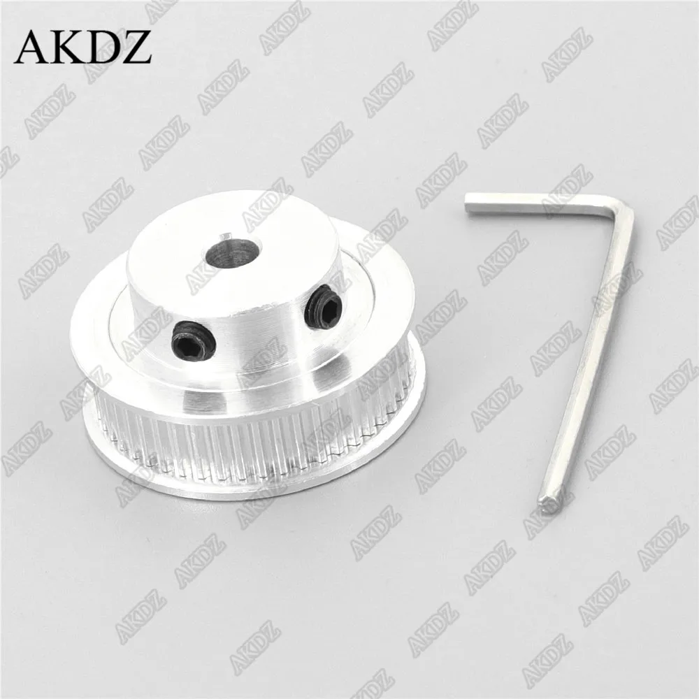 

48 teeth 2GT Timing Pulley Bore 5/6/6.35/8/10/12mm for GT2 Open Synchronous belt width 6mm/10mm small backlash 48Teeth 48T