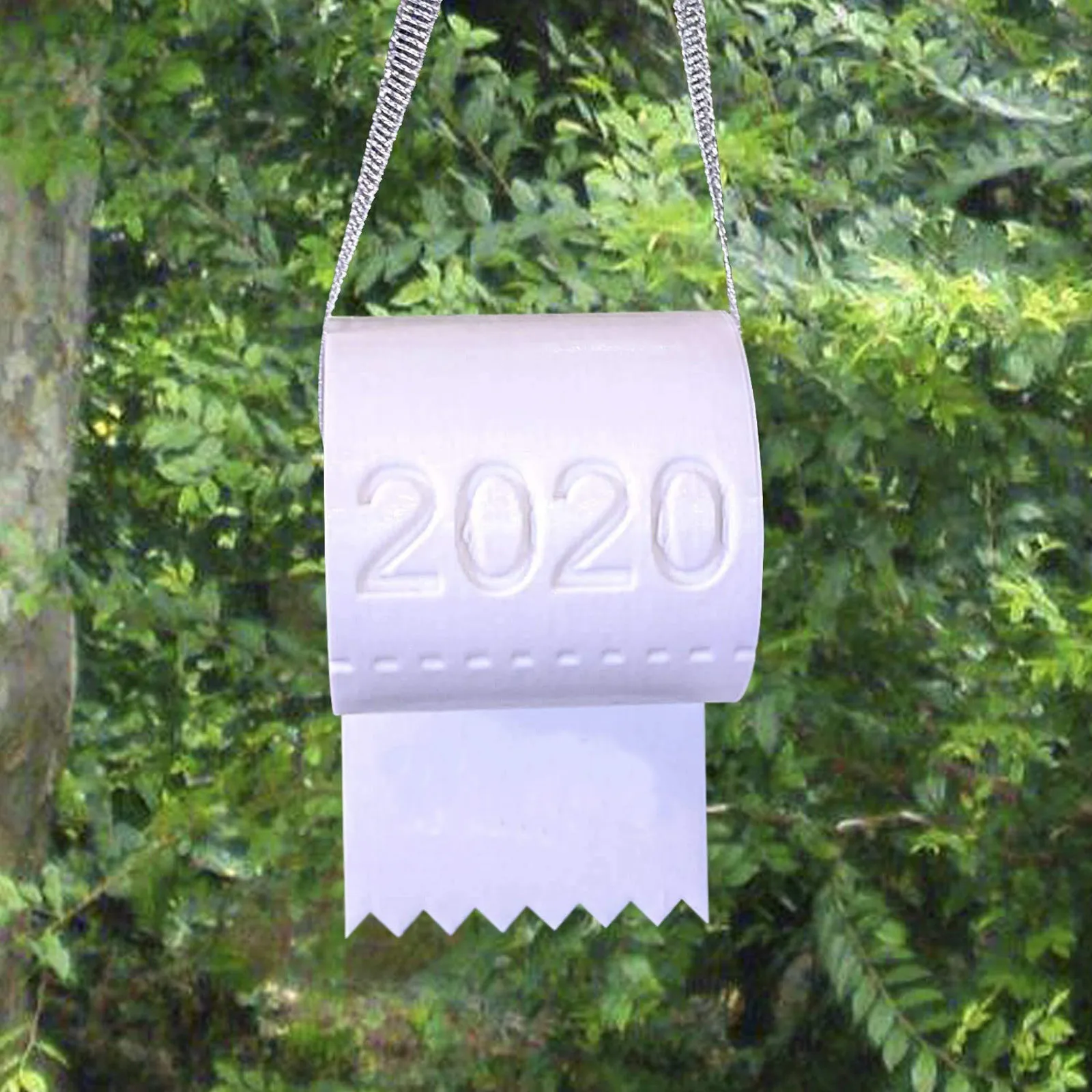 2020 Quarantine Christmas Ornament Tree Hanging Toilet Paper Crisis Decoration Funny Gift Navidad | Дом и сад