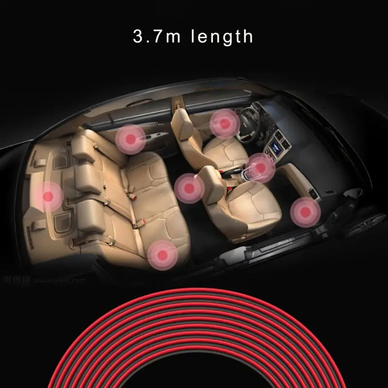 

12V 24V 15A Heavy Duty Car Cigarette Lighter Socket Male to Female Extension Cord Power Supply Cable with Fused 3.7m