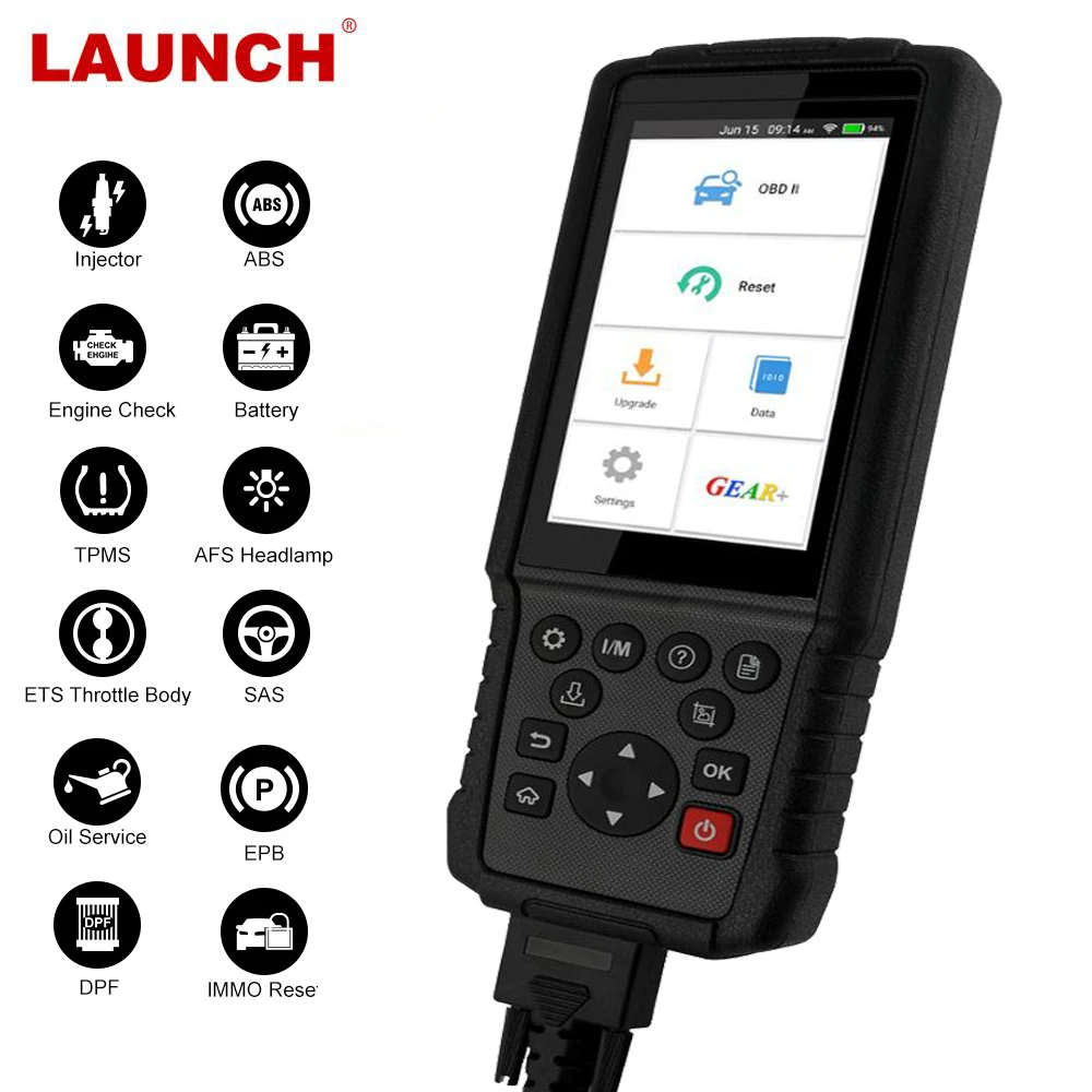 Запуск CRP469 OBD 2 Автомобильный диагностический инструмент ABS SAS DPF Сброс масла 9