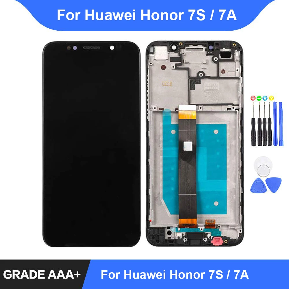 Для Huawei Honor 7S / 7A DUA LX2 LCD дисплей сенсорный экран дигитайзер в сборе запасные части