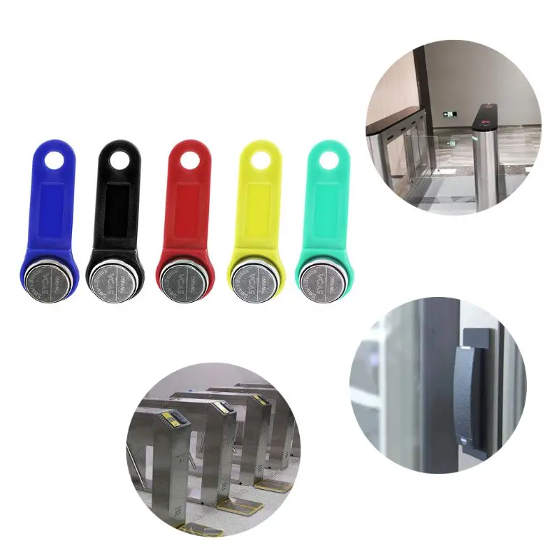 

10pcs/lot rewritable RFID Touch Memory key RW1990 iButton for copy card Sauna dallas keys cards