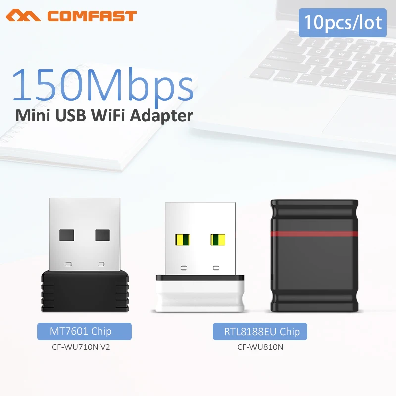 10 шт. USB Wi Fi адаптер MT7601 150 Мбит/с|Сетевые карты| |