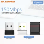 10 шт., USB Wi-Fi адаптер MT7601, 150 Мбитс