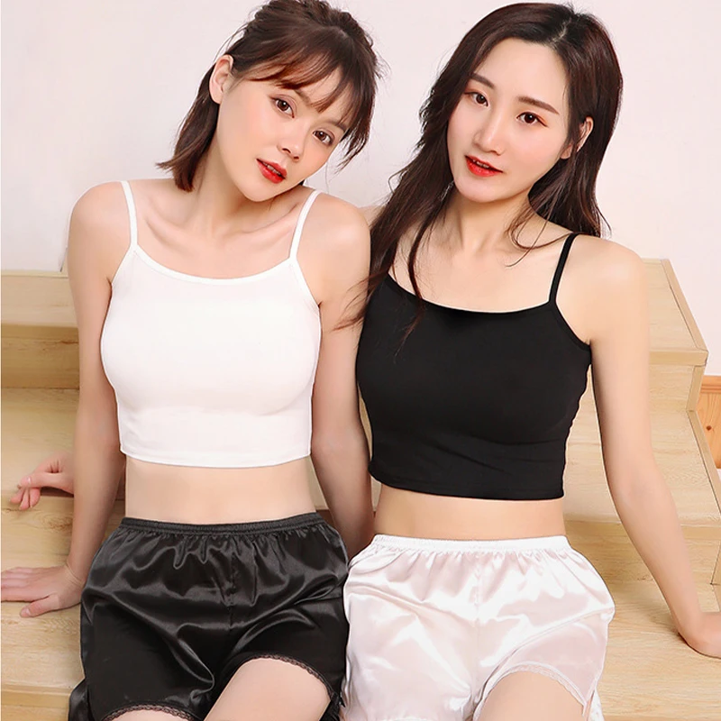 

YILINHAN Women Tank Tops Sexy Slim Camisole Tops Fashion Sleeveless Crop Tops Girls Camis Gym Tank Top Women Cropped Top