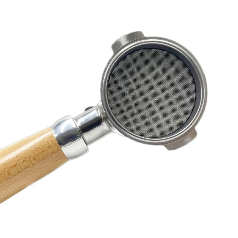 Portafiltro Espresso de 58mm, etc. Mampara de ducha de contacto, filtro de pantalla de Puck, malla de acero inoxidable, filtros reutilizables para m&aacute;quina de caf&eacute;-0