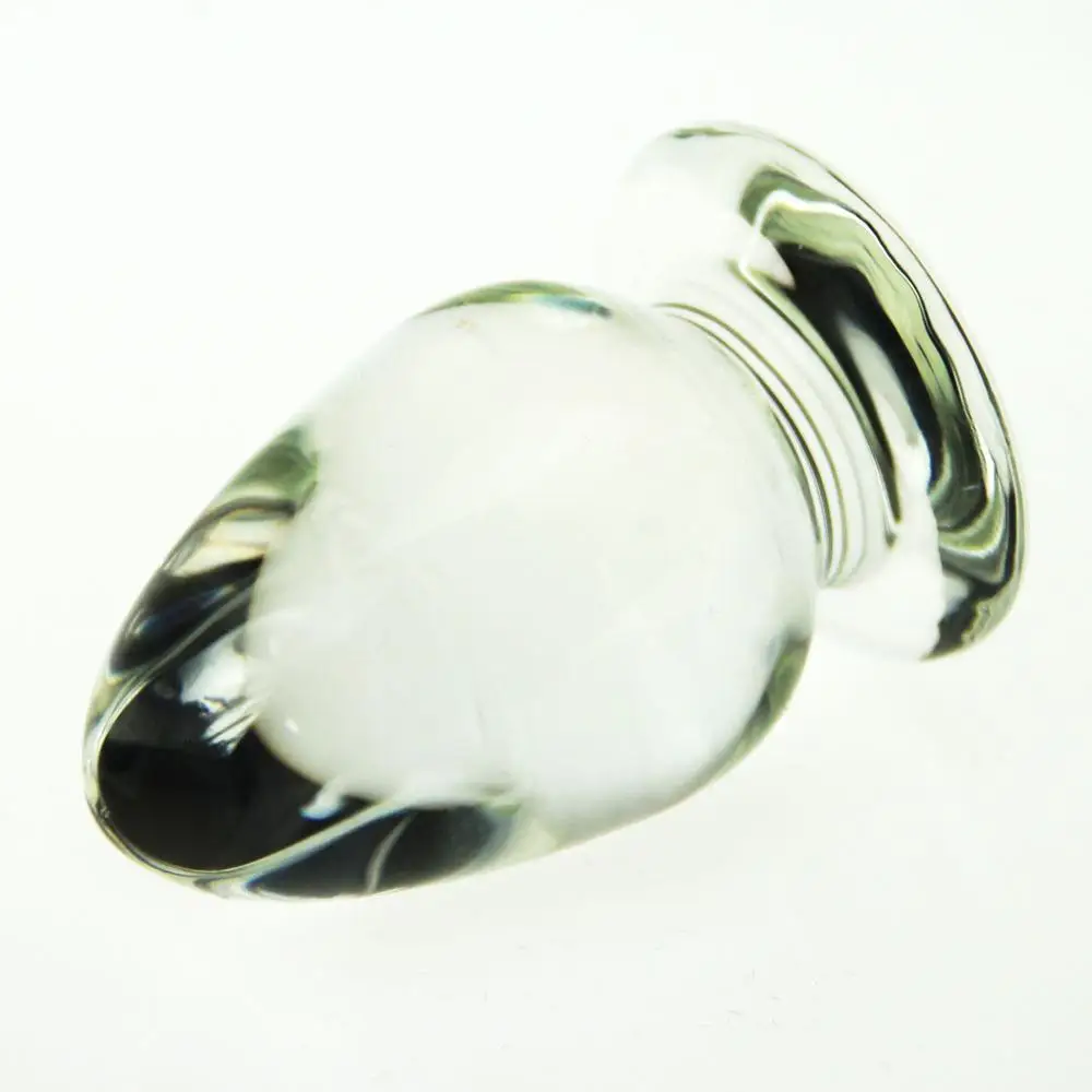 Pure Pleasure Sensual Glass Butt Plug sex toys for woman lesbian anus G SPOT squirt Crystal BIG BALL GAY DICK prostate anal plug | Красота и