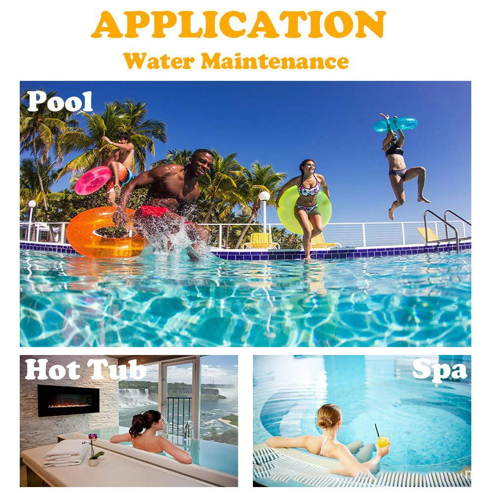 50 шт./кор. инструменты для тестирования воды в бассейнах тест полоски высокого