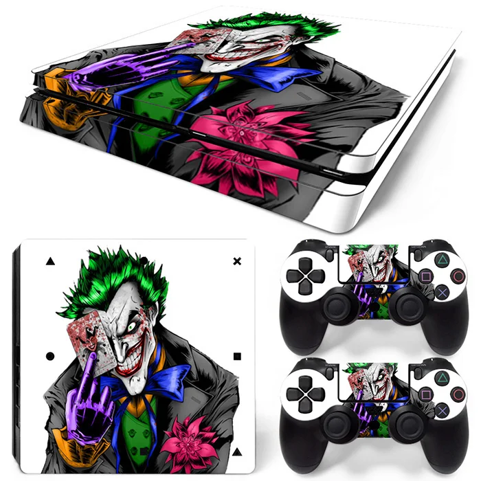 Для PS4 тонкая консоль и контроллеры наклейки для ps4 тонкая кожа Наклейка для ps4 тонкая виниловая наклейка