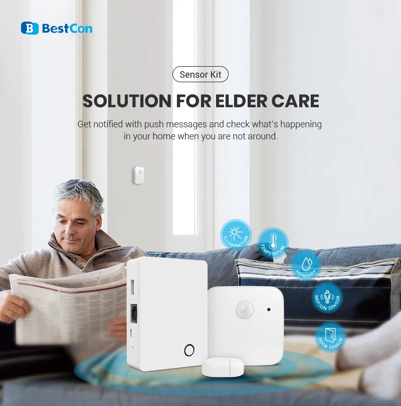 Broadlink Bestcon DS2 умный датчик двери умная Автоматизация для интеллектуального умного