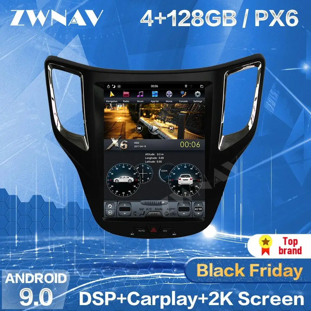 구매 Changan CS35 안드로이드 자동차 멀티미디어 플레이어에 대한 128G 테슬라 화면 무선 Carplay 자동 오디오 스테레오 라디오 레코더 GPS 헤드 유닛