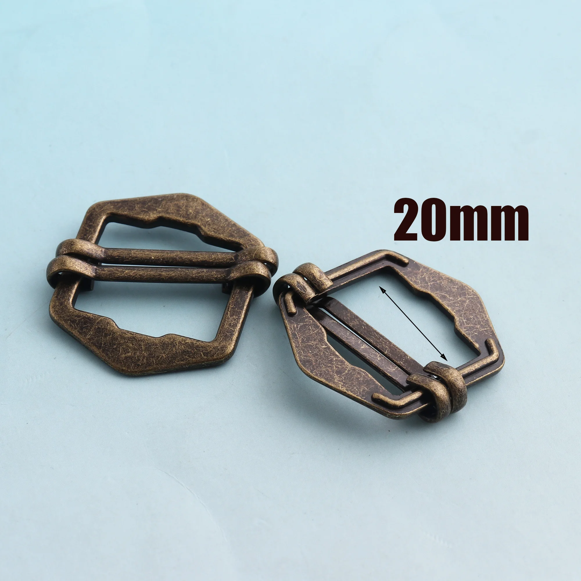 Bronze Slider Buckles 20mm/25mm Release Strap Fastener Belt Slide Web Rectangle Sewing Hardware | Дом и сад