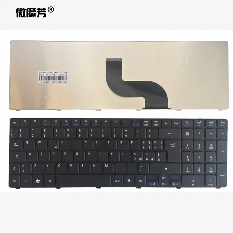 Итальянская новая клавиатура для ноутбука ACER 5750G 5536 5536G 5738 5738g 5810 5810T 7735 p5we0 5410 5252 5750