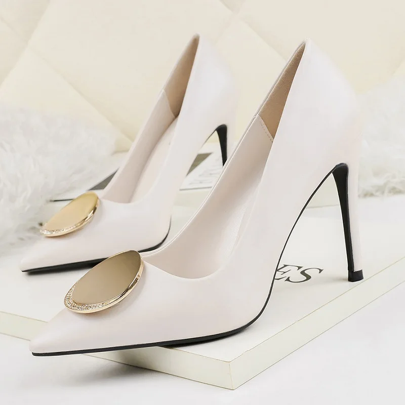 Женские туфли лодочки классические офисные на высоком каблуке женские пикантные