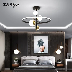 XDDYN Ceiling light modern ceiling lamp acrylic lampshade for living room bedroom dining room chandelier light  indoor lighting