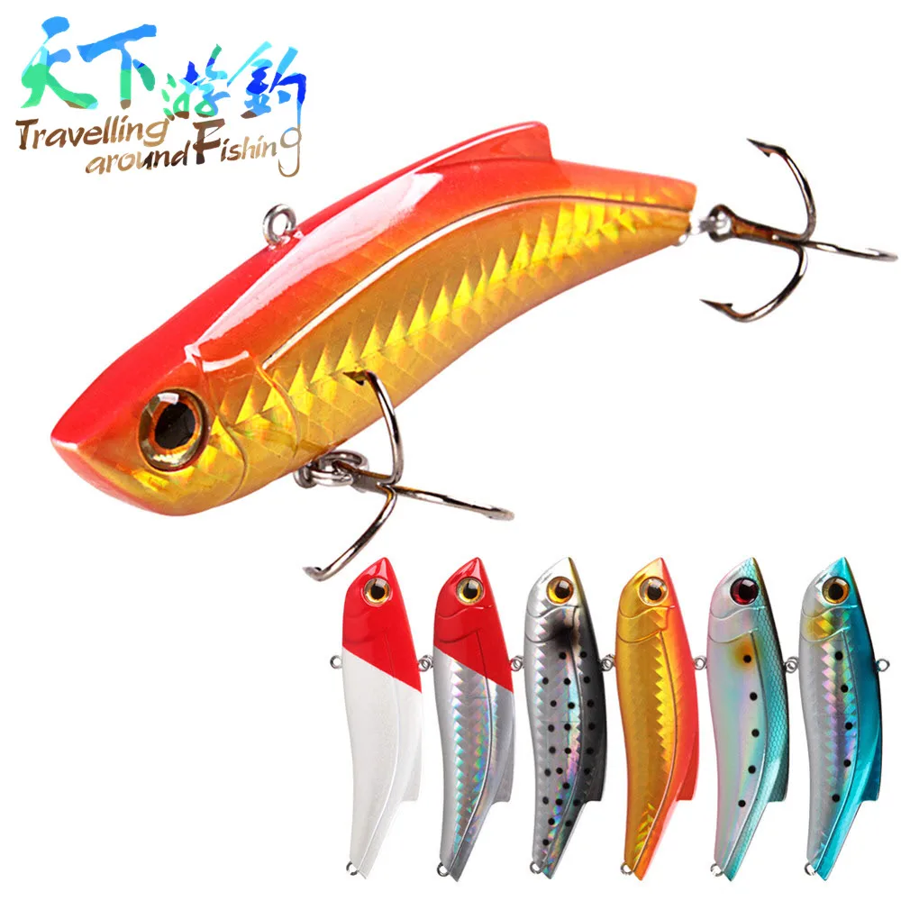 

TAF 2020 NEW Hard Baits VIB 90mm 27g Fishing Lures with VMC Hook Iscas Artificiais Swimbait Leurre Souple Pesca Acesorios Bait