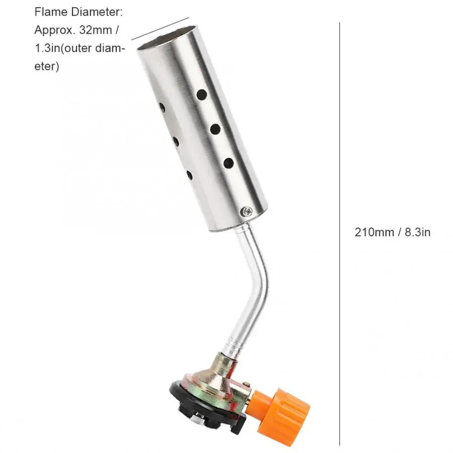

Gas Blow Torch Flame Welding Gas Ignition Lighter Butane Gas Welding Torch Flame Gun For Camping Hiking BBQ Portable