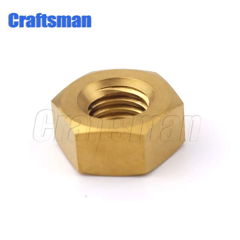 1 шт. титановые гайки Craftsman M5 M6 M8 Шестигранная гайка для велосипеда мотоцикла