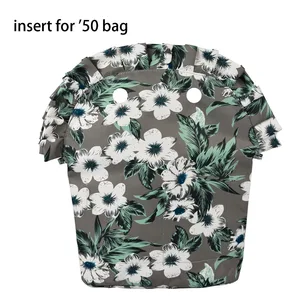 Новинка, складчатый карман на молнии с оборкой для Obag 50, вставка из композитной ткани с внутренним водонепроницаемым покрытием для O-Bag 50